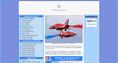 Desktop Screenshot of militaryplanes.co.uk