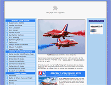Tablet Screenshot of militaryplanes.co.uk